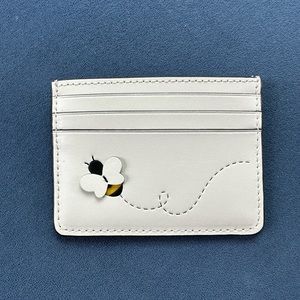 Kate Spade bee slim cardholder, NWOT